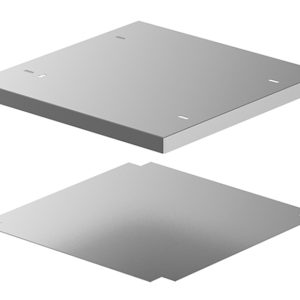 Smeg 2RIP40 Stainless Steel Upper and Lower Shelves for TVL40 Stands