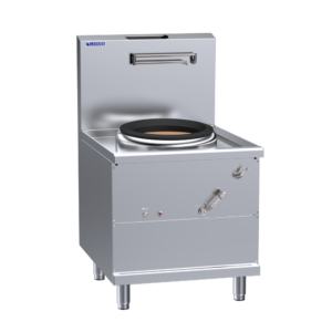 2 Air-Blast Burners & 2 Centre-Pots Fo San Wok with fan, electronic ignition