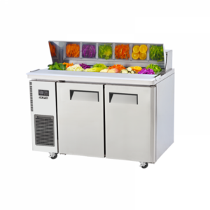Skipio SHR12-2 Salad Side Prep Table with Hood Lid