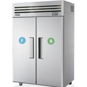 Skipio SRFT45-2 Two Door Combination Fridge & Freezer