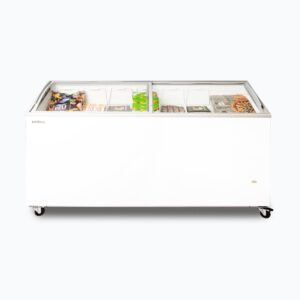 Bromic CF0600ATCG-NR Chest Freezer Angled Glass Top 555L