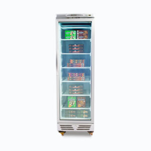 Bromic UF0374S-NR Glass Door Upright Display Freezer 300L