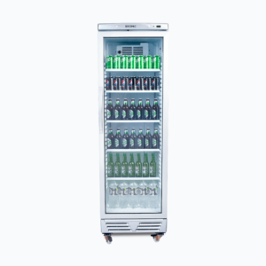 Bromic GM0374-NR Glass Door Display Chiller Fridge 372L